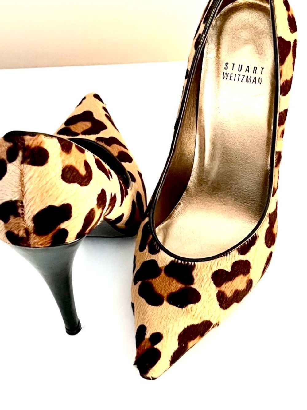 Stuart Weitzman Leopard Print Heels - Picture 8 of 15